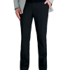 J.M. Haggar Premium 4-Way Stretch Classic Fit Dress Pants, Black Sharkskin