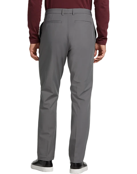 Lauren By Ralph Lauren Norton Classic Fit Stretch Dress Pants, Gray 2 Lauren By Ralph Lauren Norton Classic Fit Stretch Dress Pants, Gray - Image 2