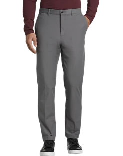 Lauren By Ralph Lauren Norton Classic Fit Stretch Dress Pants, Gray