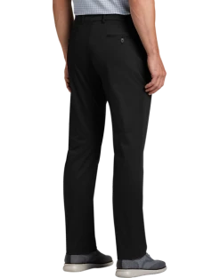 Michael Strahan Modern Fit Flex Dress Pants, Postman Blue -Cole Haan Shop MW40 22PG 02 MICHAEL STRAHAN BLACK SOLID ALT1 1