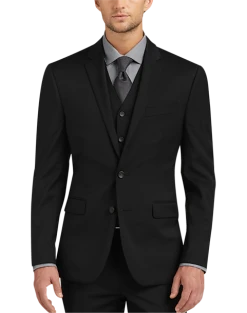 Awearness Kenneth Cole AWEAR-TECH Slim Fit Suit Separates Coat, Blue -Cole Haan Shop MW40 31K3 02 AWEARNESS BY KENNETH COLE BLACK ALT2