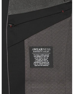 Awearness Kenneth Cole AWEAR-TECH Slim Fit Suit, Black 8 Awearness Kenneth Cole AWEAR-TECH Slim Fit Suit, Black -Cole Haan Shop MW40 31K3 02 AWEARNESS BY KENNETH COLE BLACK ALT3 1
