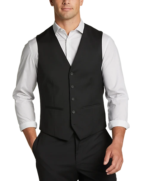 Awearness Kenneth Cole AWEAR-TECH Slim Fit Suit, Black 5 Awearness Kenneth Cole AWEAR-TECH Slim Fit Suit, Black - Image 5