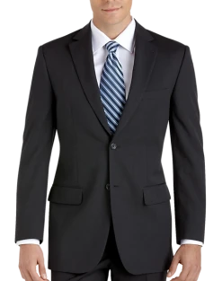 Pronto Uomo Platinum Modern Fit Suit Separates Coat, Navy Sharkskin