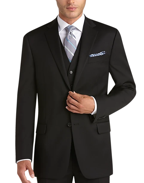 Joseph Abboud Modern Fit Suit Separates Coat, Black 1 Joseph Abboud Modern Fit Suit Separates Coat, Black