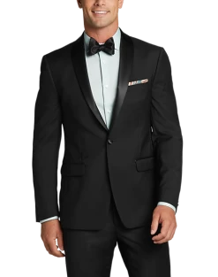 Calvin Klein Slim Fit Shawl Collar Tuxedo Separates, Black -Cole Haan Shop MW40 3F1F 10 CALVIN KLEIN FORMAL ALT2