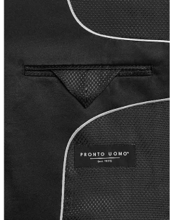 Pronto Uomo Modern Fit Tuxedo, Black -Cole Haan Shop MW40 3G2P 10 PRONTO UOMO BLACK NEW ALT4