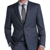Calvin Klein X-Fit Slim Fit Suit Separates Coat, Blue Windowpane