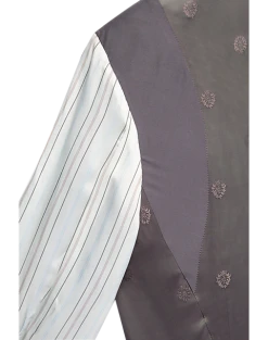 Lauren By Ralph Lauren Classic Fit Suit Separates Coat, Gray Sharkskin -Cole Haan Shop MW40 3UN1 90 LAUREN BY RALPH LAUREN GRAY SHARKSKIN ALT5