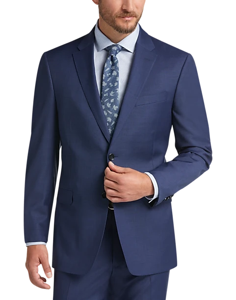 Tommy Hilfiger Modern Fit Suit Separates Coat, Blue 2 Tommy Hilfiger Modern Fit Suit Separates Coat, Blue - Image 2
