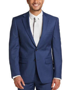 Calvin Klein X-Fit Slim Fit Suit Separates Coat, Blue -Cole Haan Shop MW40 3V9A 14 CALVIN KLEIN BLUE NEW ALT8 1