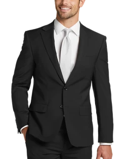 Calvin Klein Skinny Fit Suit Separates Coat, Black