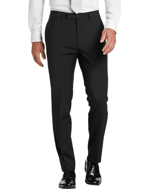 Calvin Klein Skinny Fit Suit Separates Pants, Black 1 Calvin Klein Skinny Fit Suit Separates Pants, Black