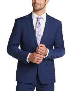 Calvin Klein Skinny Fit Suit Separates Coat, Blue