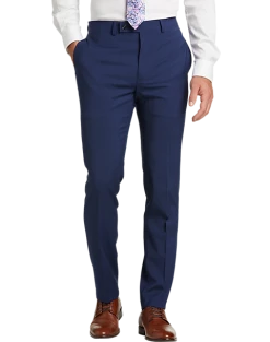 Calvin Klein Skinny Fit Suit Separates Pants, Blue