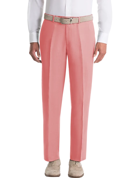 Lauren By Ralph Lauren Classic Fit Linen Suit Separates Pants, Red 1 Lauren By Ralph Lauren Classic Fit Linen Suit Separates Pants, Red