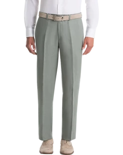 Lauren By Ralph Lauren Classic Fit Linen Suit Separates Pants, Sage