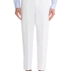Lauren By Ralph Lauren Classic Fit Linen Suit Separates Pants, White