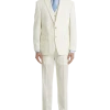 Lauren By Ralph Lauren Classic Fit Suit Separates Pants, Cream