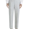 Lauren By Ralph Lauren Classic Fit Suit Separates Pants, Blue & White Seersucker