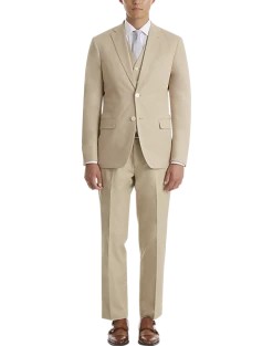 Lauren By Ralph Lauren Classic Fit Cotton Blend Suit Separates Coat, Tan
