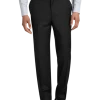 Michael Strahan Classic Fit Suit Separates Pants, Black