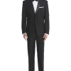 Lauren By Ralph Lauren Classic Fit Suit Separates Tuxedo Coat, Black