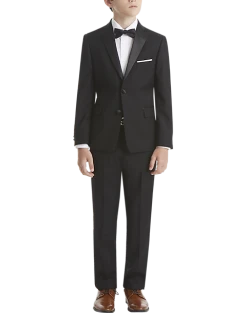Lauren By Ralph Lauren Boys (Sizes 4-7) Suit Separates Tuxedo Pants, Black -Cole Haan Shop MW40 3VGP 10 LAUREN BY RALPH LAUREN FORMAL ALT3