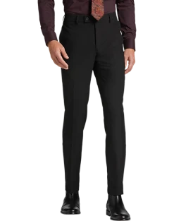 Egara Skinny Fit Suit Separate Pants, Black