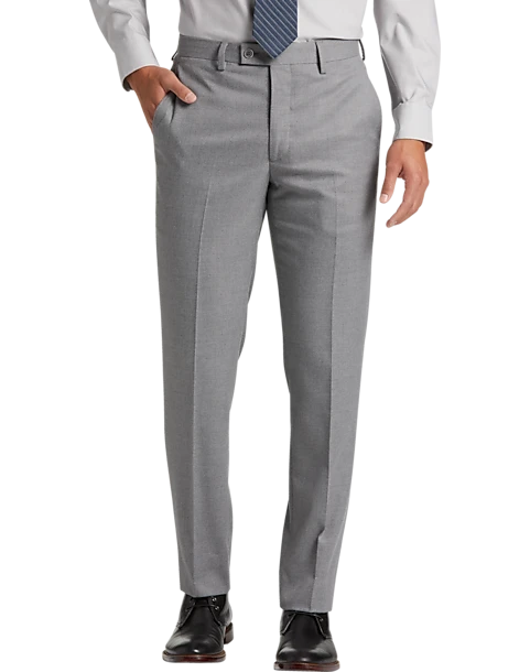 Egara Skinny Fit Suit Separates Pants, Light Gray 1 Egara Skinny Fit Suit Separates Pants, Light Gray