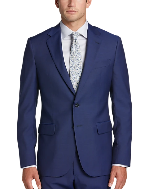 Joseph Abboud Modern Fit Suit Separates Coat, Blue 2 Joseph Abboud Modern Fit Suit Separates Coat, Blue - Image 2