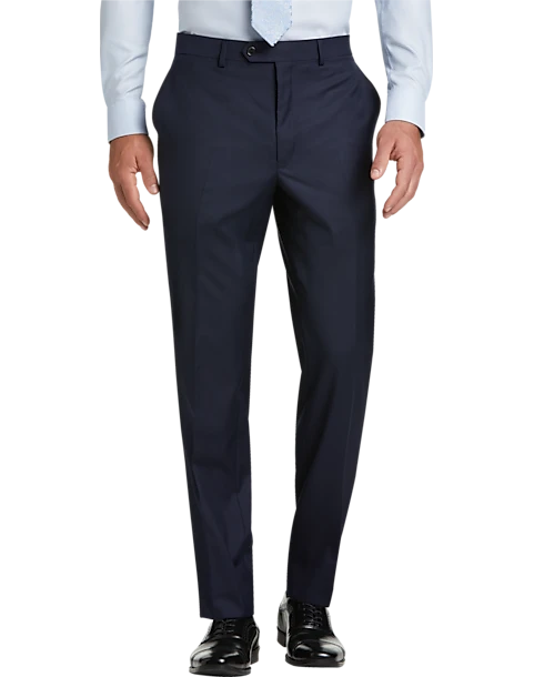 Lauren By Ralph Lauren Classic Fit Suit Separates Pants, Navy 1 Lauren By Ralph Lauren Classic Fit Suit Separates Pants, Navy