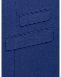 Paisley & Gray Slim Fit Suit Separates Jacket, Blue -Cole Haan Shop MW40 3W24 14 PAISLEY GRAY BLUE POSTMAN ALT4