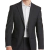 Calvin Klein X-Fit Slim Fit Suit, Charcoal Plaid