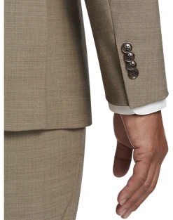 Tommy Hilfiger Modern Fit Suit Separates Coat, Gray Sharkskin 5 Tommy Hilfiger Modern Fit Suit Separates Coat, Gray Sharkskin -Cole Haan Shop MW40 3W6A 05 TOMMY HILFIGER TAN SHARKSKIN ALT1 1