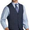 Tommy Hilfiger Modern Fit Suit Separates Vest, Blue Sharkskin