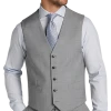 Tommy Hilfiger Modern Fit Suit Separates Vest, Gray Sharkskin
