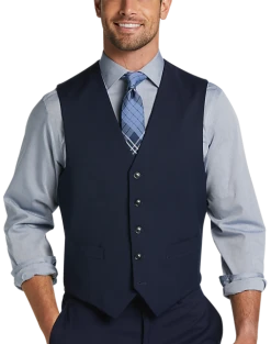 Tommy Hilfiger Modern Fit Suit Separates Vest, Navy