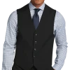 Tommy Hilfiger Modern Fit Suit Separates Vest, Black