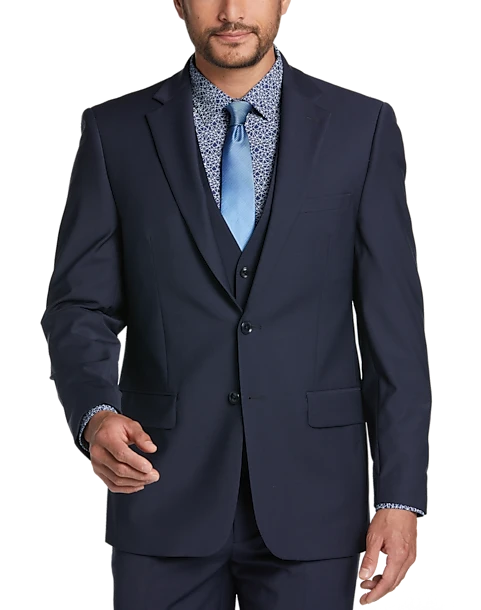 Calvin Klein X-Fit Slim Fit Suit Separates, Navy 4 Calvin Klein X-Fit Slim Fit Suit Separates, Navy - Image 4