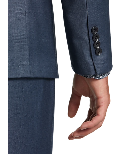 Calvin Klein X-Fit Slim Fit Suit Separates Coat, Gray Sharkskin 2 Calvin Klein X-Fit Slim Fit Suit Separates Coat, Gray Sharkskin - Image 2