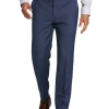 Lauren By Ralph Lauren Classic Fit Suit Separates Pants, Blue Tic