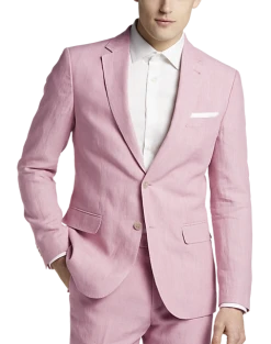 JOE Joseph Abboud Linen Slim Fit Suit Separates Jacket, Navy Blue