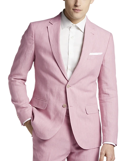 JOE Joseph Abboud Linen Slim Fit Suit Separates Jacket, Navy Blue 1 JOE Joseph Abboud Linen Slim Fit Suit Separates Jacket, Navy Blue