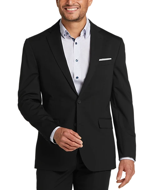 Awearness Kenneth Cole Knit Slim Fit Suit Separates Coat, Blue 1 Awearness Kenneth Cole Knit Slim Fit Suit Separates Coat, Blue