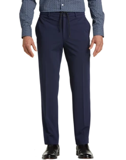 Awearness Kenneth Cole Knit Slim Fit Suit Separates Pants, Blue