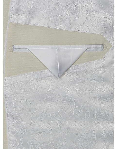 Tayion Classic Fit Suit Separates Coat, White 3 Tayion Classic Fit Suit Separates Coat, White - Image 3