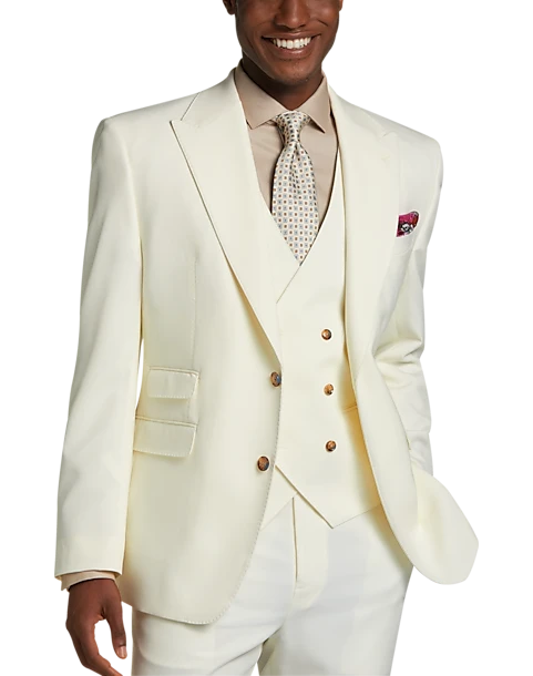 Tayion Classic Fit Suit Separates Coat, White 5 Tayion Classic Fit Suit Separates Coat, White - Image 5