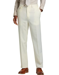 Tayion Classic Fit Suit Separates Pants, White