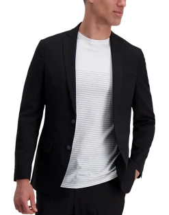 Haggar Slim Fit Suit Separates Coat, Black